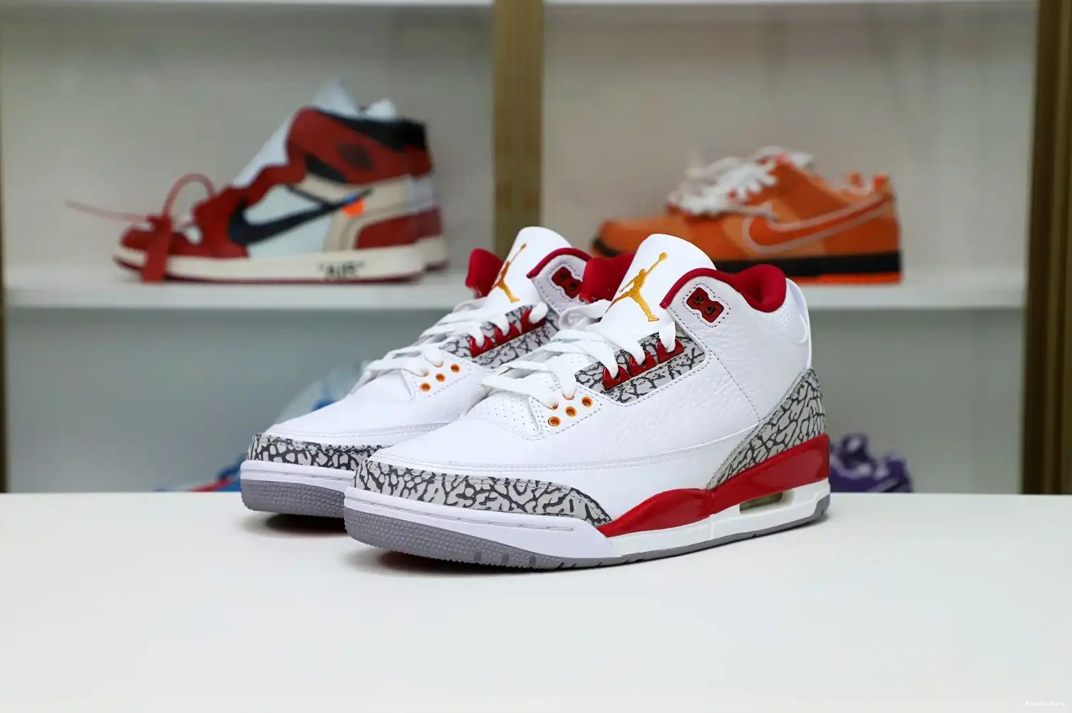 Jordan Retro 3 Red(CT8532-126） Kimikick Cardinal  Air 0526